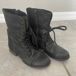 Steve Madden Troopa combat boots - Size 6.5 black